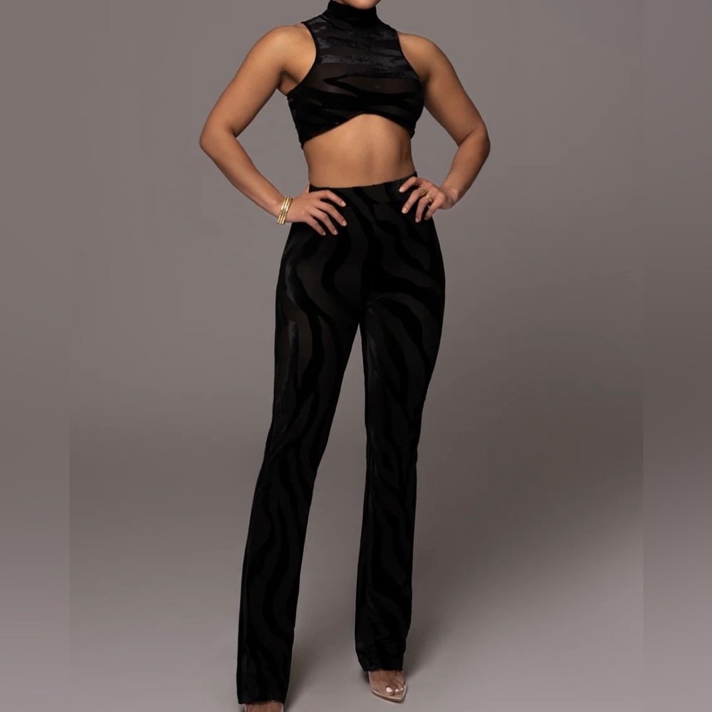 JLUXE: NOIR ZEBRA AFTER MIDNIGHT SET (M)